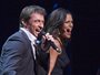 Merle Dandridge and Hugh Jackman